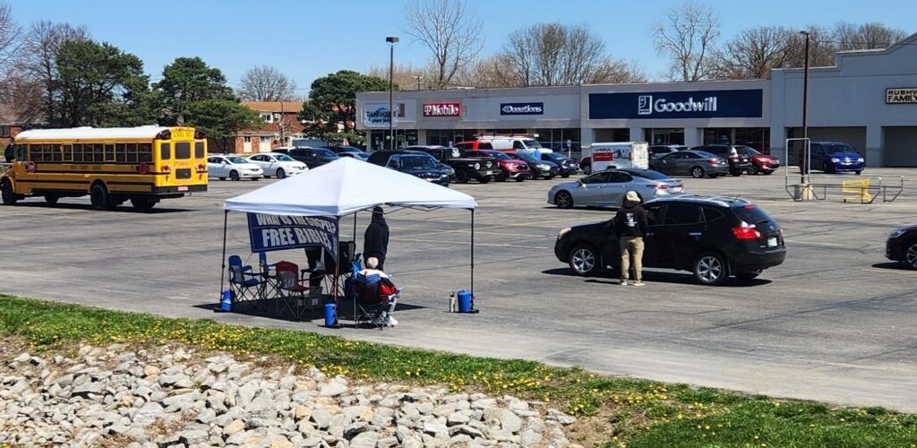 Bible outreach event